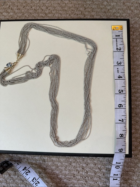 Kendra Scott Jewelry - Kendra Scott Silver Multi-Strand Beaded Necklace